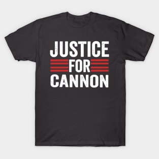 justice for cannon shirt T-Shirt